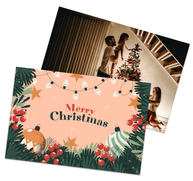 Send Christmas Postcards Ideas Templates